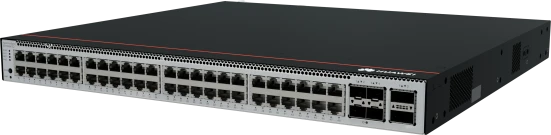 Коммутатор Huawei S5755-H48U4Y2CZ 48x10/100/1000BASE-T, 4x25G SFP28, 2x100G QSFP28, 1x expansion slot, PoE++, no power module / 2x 1000W AC&amp;240V DC power module, back to front, power panel side exhaust